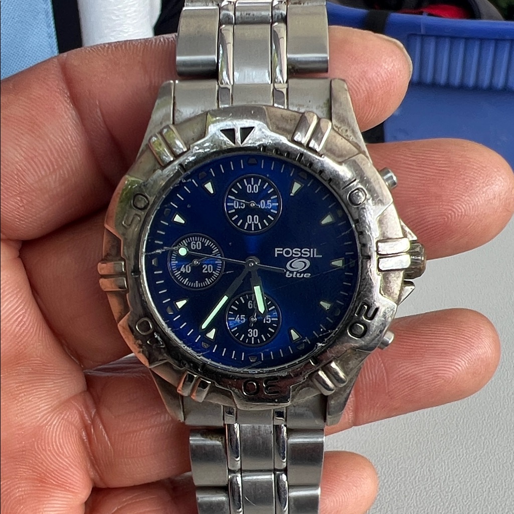 Fossil Silver Bracelet Watch